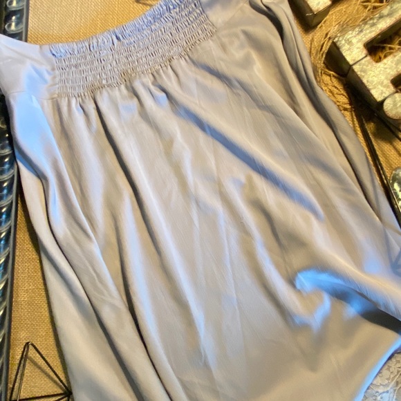 NWOT Octavia Silver A Line Skirt Size L - Picture 3 of 3